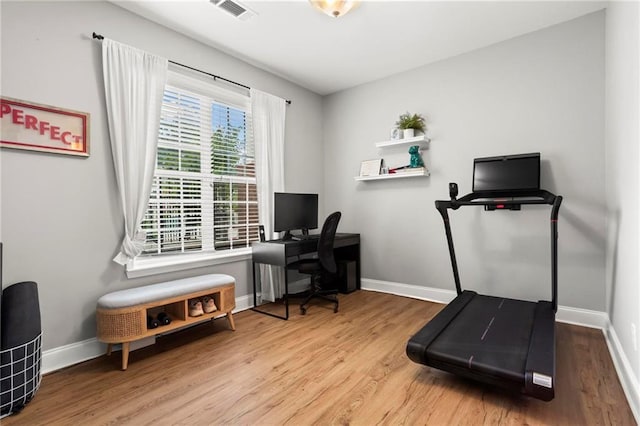 2343 Limehurst Dr NE, Atlanta, GA 30319 - office area featuring wood finished floors