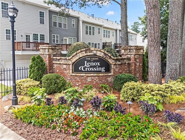 2343 Limehurst Dr NE, Atlanta, GA 30319 - community sign featuring a garage