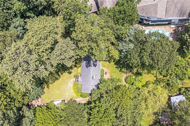 1908 E Roxboro Rd NE, Atlanta, GA 30324 - drone / aerial view