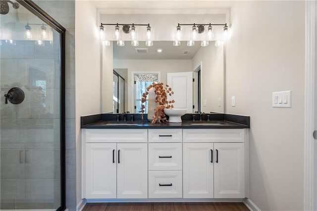 702 Smokey Quartz Way, Kennesaw, GA 30144 - full bath featuring a stall shower and double vanity