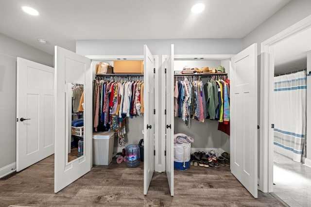 view of closet