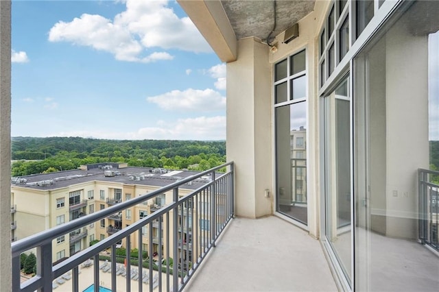 711 Cosmopolitan Dr NE Unit 802, Atlanta, GA 30324 - view of balcony