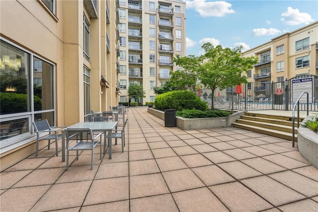 711 Cosmopolitan Dr NE Unit 802, Atlanta, GA 30324 - view of patio / terrace with outdoor dining area