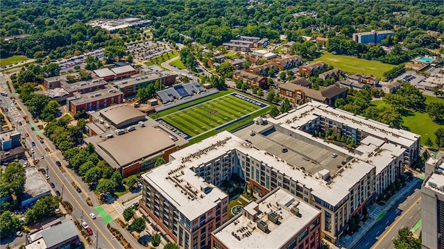 aerial view