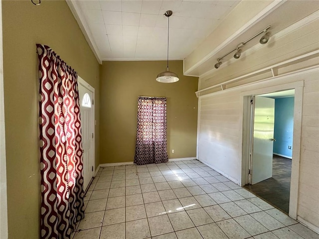 3517 Plunkett Rd, Stonecrest, GA 30038 - empty room featuring light tile patterned floors and ornamental molding
