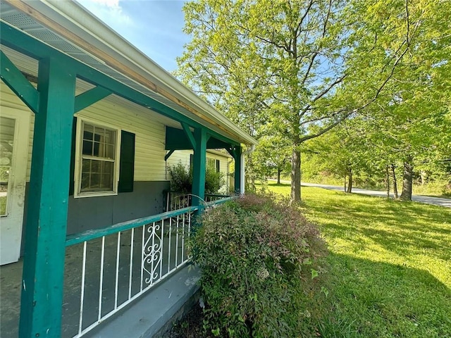 3517 Plunkett Rd, Stonecrest, GA 30038 - view of green lawn featuring a porch