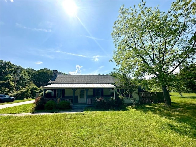 3517 Plunkett Rd, Stonecrest, GA 30038 - bungalow featuring a porch and a chimney