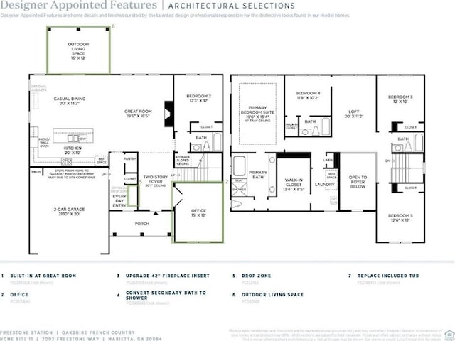 2002 Freestone Way, Marietta, GA 30064 - property floor plan