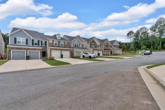 1311 Park Center Cir, Austell, GA 30168 - view of asphalt road with a residential view and curbs