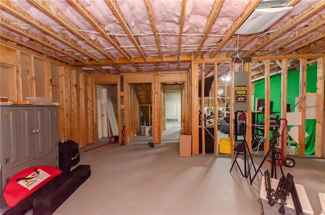 6828 New Fern Ln, Flowery Branch, GA 30542 - view of unfinished basement