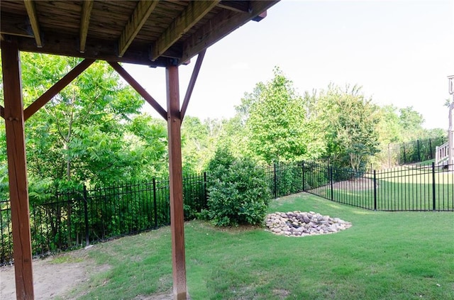 6828 New Fern Ln, Flowery Branch, GA 30542 - view of fenced backyard