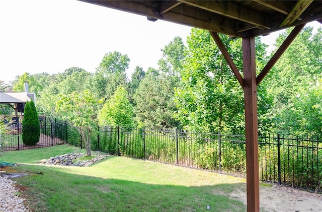 6828 New Fern Ln, Flowery Branch, GA 30542 - view of fenced backyard