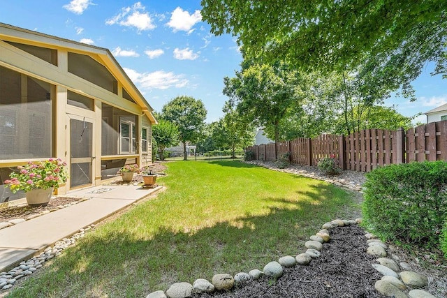 7731 Sleepy Lagoon Way, Flowery Branch, GA 30542 - view of yard featuring a sunroom