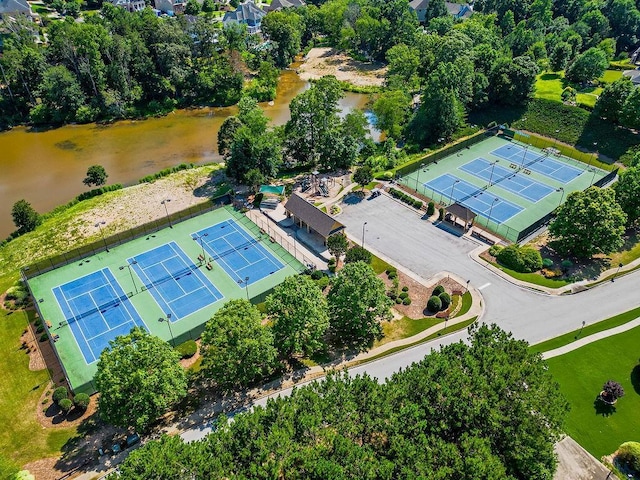7731 Sleepy Lagoon Way, Flowery Branch, GA 30542 - drone / aerial view of a large body of water