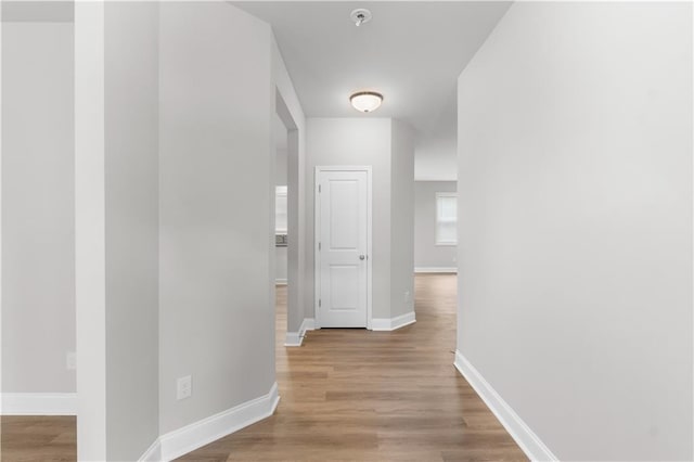 4238 Linworth Blvd, Austell, GA 30106 - hall with baseboards and wood finished floors