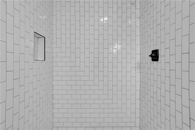 room details featuring tiled shower