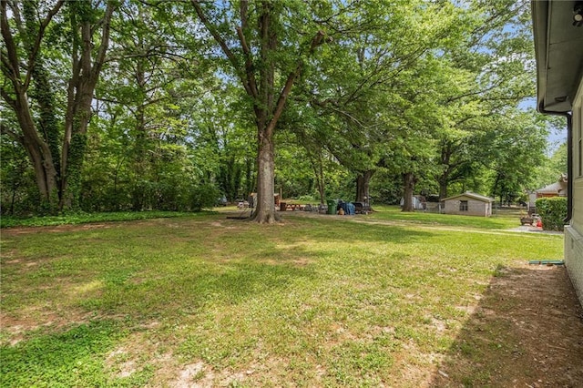 view of yard