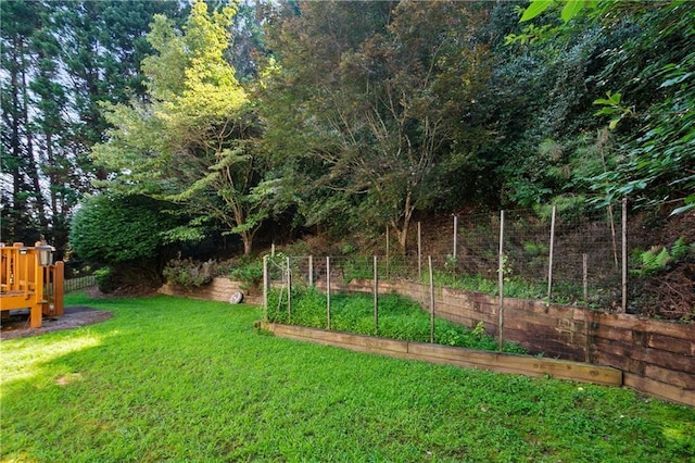 5410 Cottage Farm Rd, Alpharetta, GA 30022 - view of yard with a garden