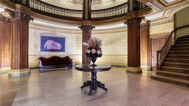 view of building lobby