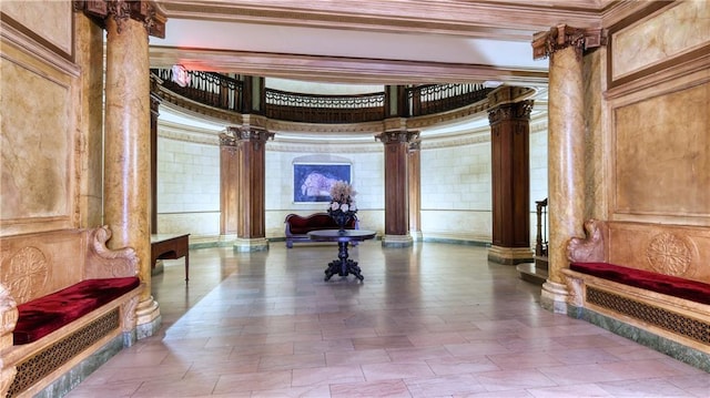 view of community lobby