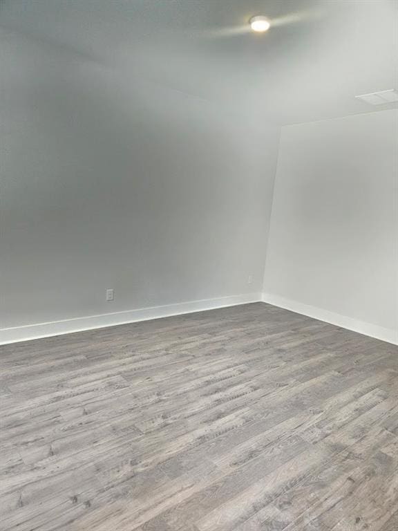 195 Silvercrest Dr, Acworth, GA 30101 - unfurnished room featuring wood finished floors and baseboards
