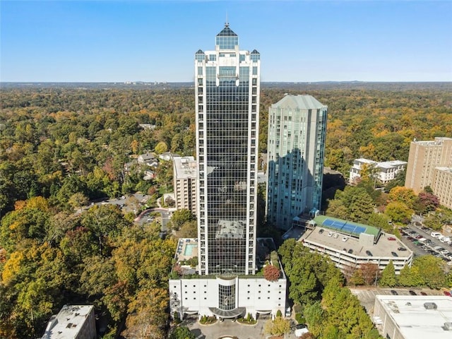 2828 Peachtree Rd NW Unit 1502, Atlanta, GA 30305 - city view featuring a forest