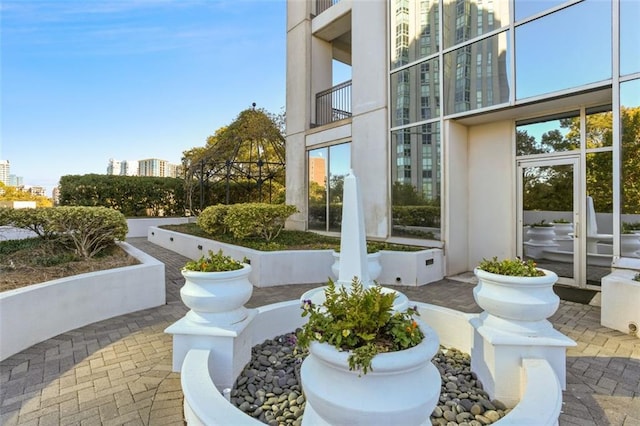 2828 Peachtree Rd NW Unit 1502, Atlanta, GA 30305 - patio / terrace featuring a patio and a city view