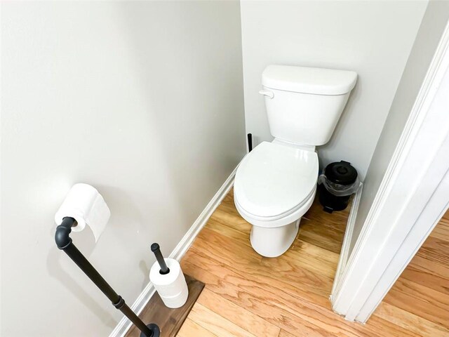 320 Kentshire, Lawrenceville, GA 30044 - bathroom featuring wood-type flooring and toilet