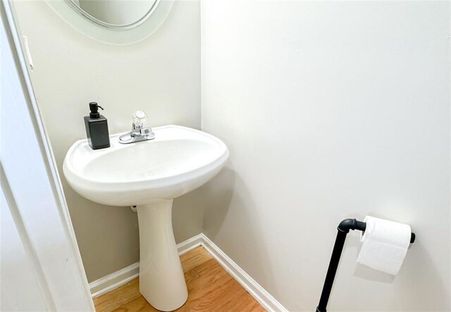 320 Kentshire, Lawrenceville, GA 30044 - bathroom with wood-type flooring