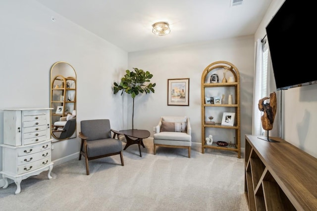 243 Retreat Ln, Canton, GA 30114 - sitting room with carpet floors and baseboards