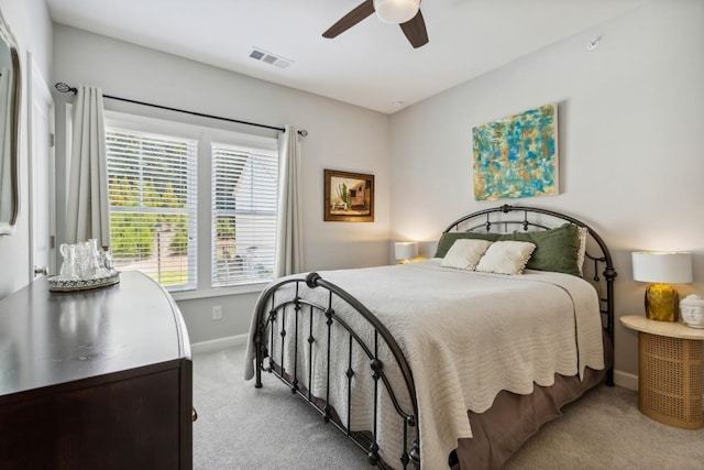 243 Retreat Ln, Canton, GA 30114 - carpeted bedroom featuring baseboards and a ceiling fan