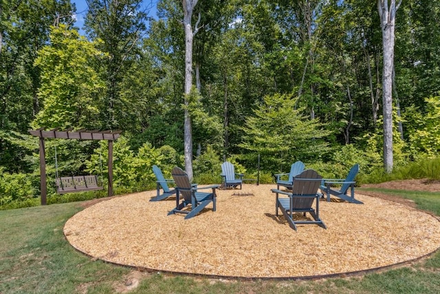 243 Retreat Ln, Canton, GA 30114 - view of jungle gym featuring a pergola