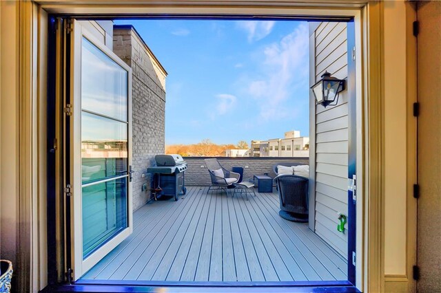 661 Auburn Ave NE Unit 10, Atlanta, GA 30312 - deck featuring grilling area