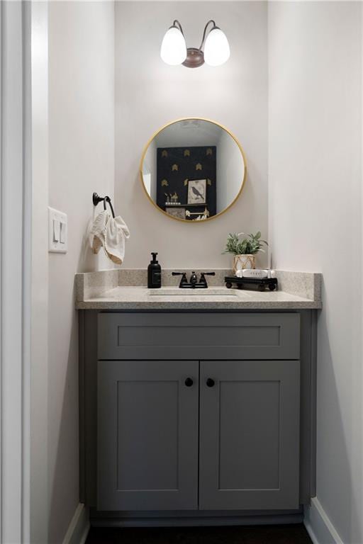 4 Doe Ct SE, Cartersville, GA 30120 - bathroom featuring baseboards and vanity
