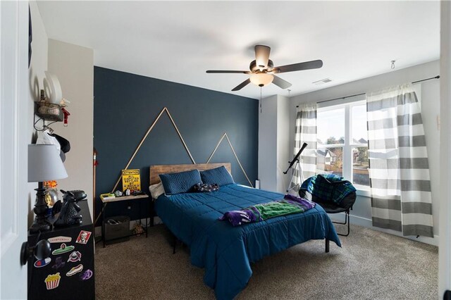 4 Doe Ct SE, Cartersville, GA 30120 - carpeted bedroom with a ceiling fan