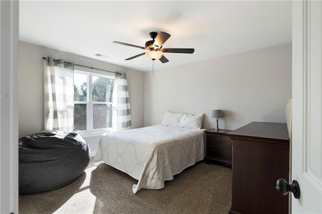 4 Doe Ct SE, Cartersville, GA 30120 - carpeted bedroom featuring a ceiling fan