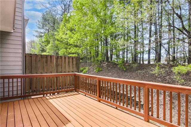 5748 Pine Oak Dr NW, Norcross, GA 30092 - view of wooden terrace