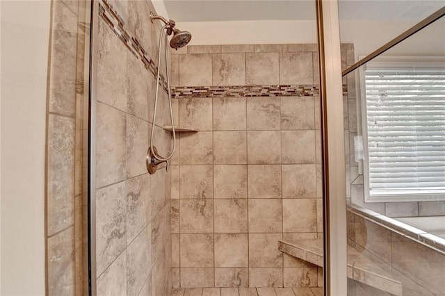 4191 Secret Shoals Way, Buford, GA 30518 - full bath with a shower stall and a relaxing tiled tub