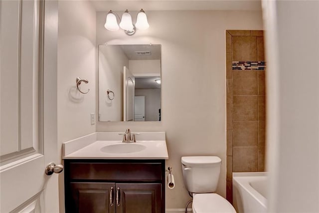 4191 Secret Shoals Way, Buford, GA 30518 - bathroom featuring vanity and toilet