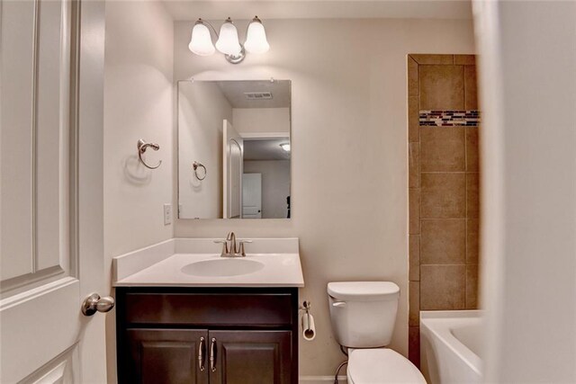 4191 Secret Shoals Way, Buford, GA 30518 - full bathroom with vanity and toilet