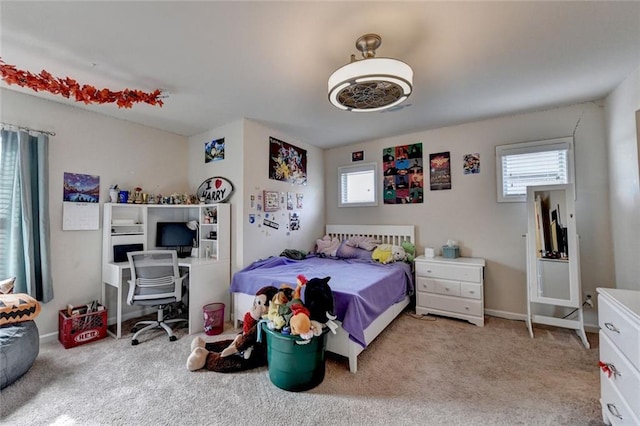 4191 Secret Shoals Way, Buford, GA 30518 - bedroom featuring carpet, baseboards, and an office area
