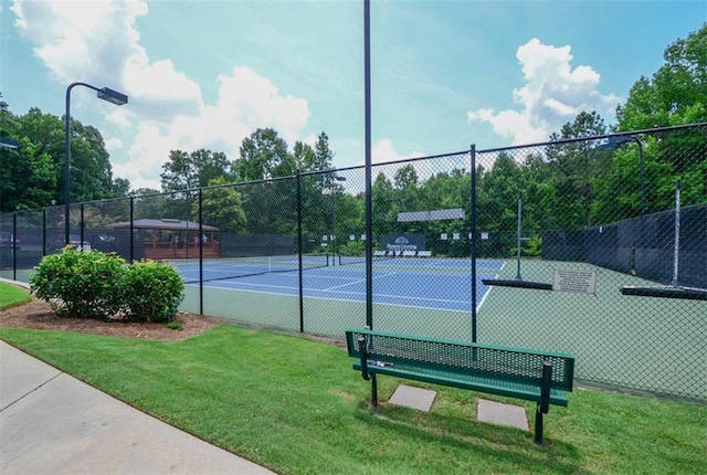 1304 Carrington Way, Lawrenceville, GA 30044 - view of tennis court
