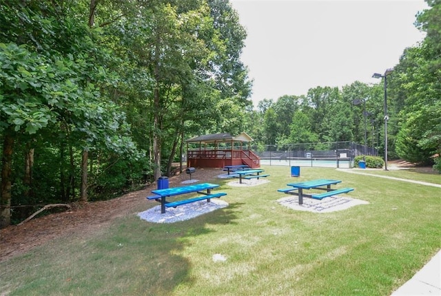 1304 Carrington Way, Lawrenceville, GA 30044 - view of property's community featuring view of wooded area