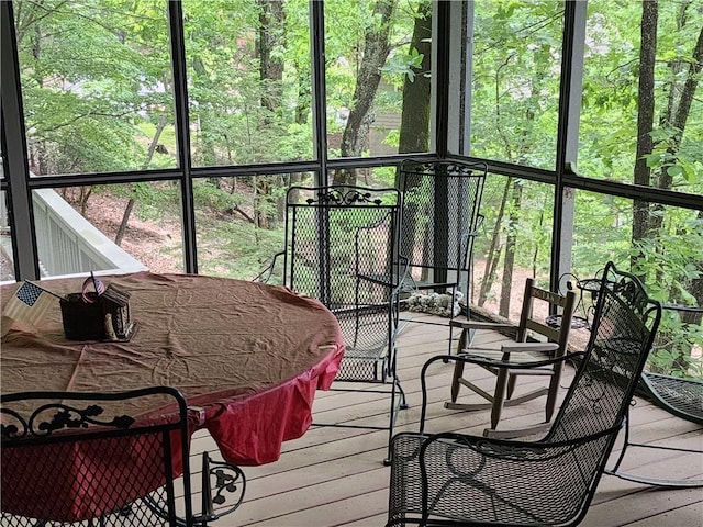 1115 Wild Turkey Blf, Jasper, GA 30143 - view of sunroom / solarium