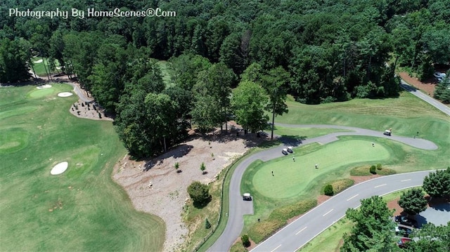1115 Wild Turkey Blf, Jasper, GA 30143 - aerial view of property and surrounding area featuring a local golf course