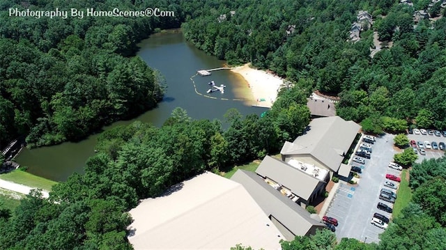 1115 Wild Turkey Blf, Jasper, GA 30143 - drone / aerial view of a nearby body of water and a heavily wooded area