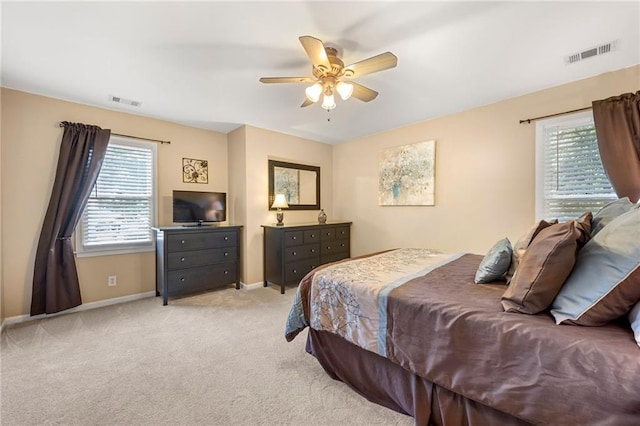 370 Fairleaf Ct, Alpharetta, GA 30022 - bedroom with baseboards, carpet flooring, and ceiling fan
