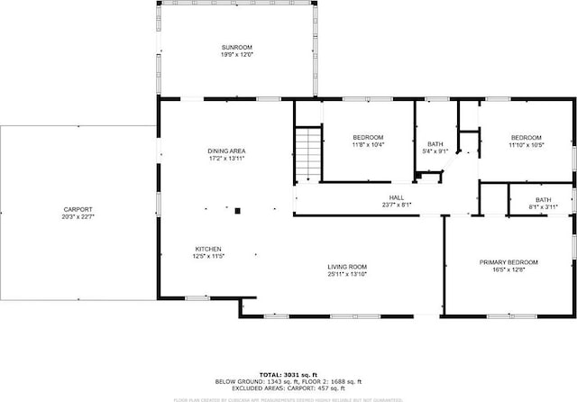 2653 Elkhart Cir SW, Marietta, GA 30064 - room layout