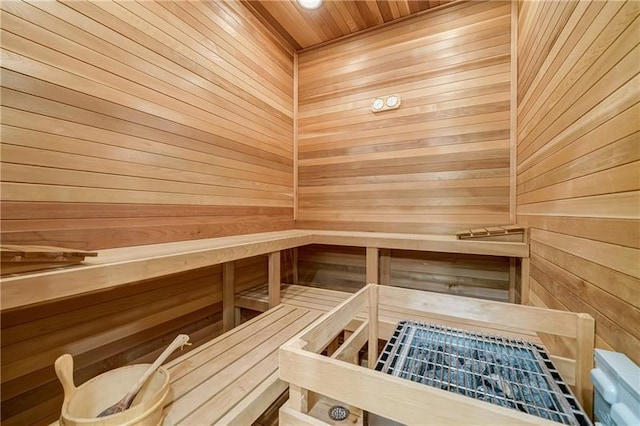 view of sauna / steam room