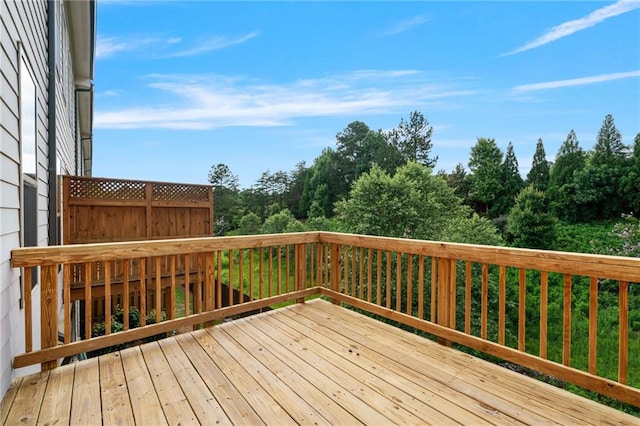 1858 Glenview Park Cir, Duluth, GA 30097 - view of wooden terrace